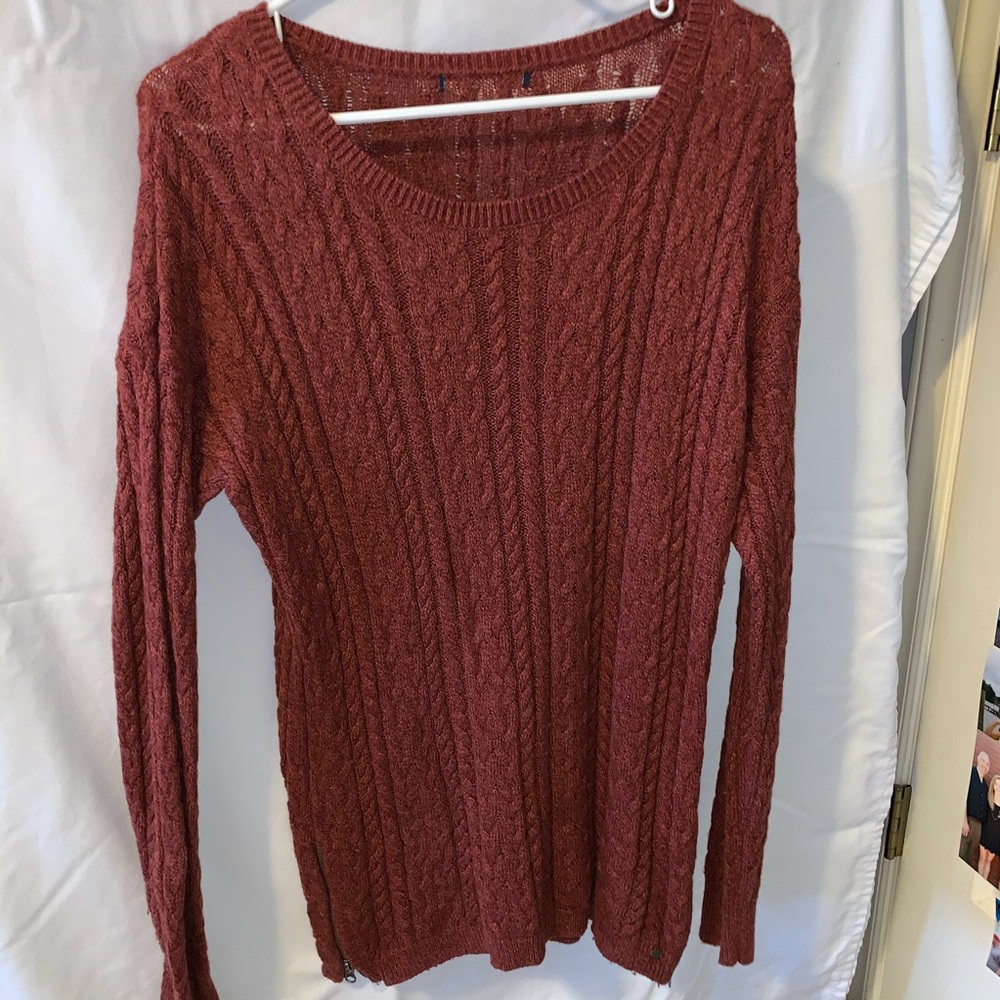 Copper color sweater